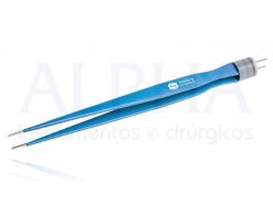 Pinça bipolar reta 25cm