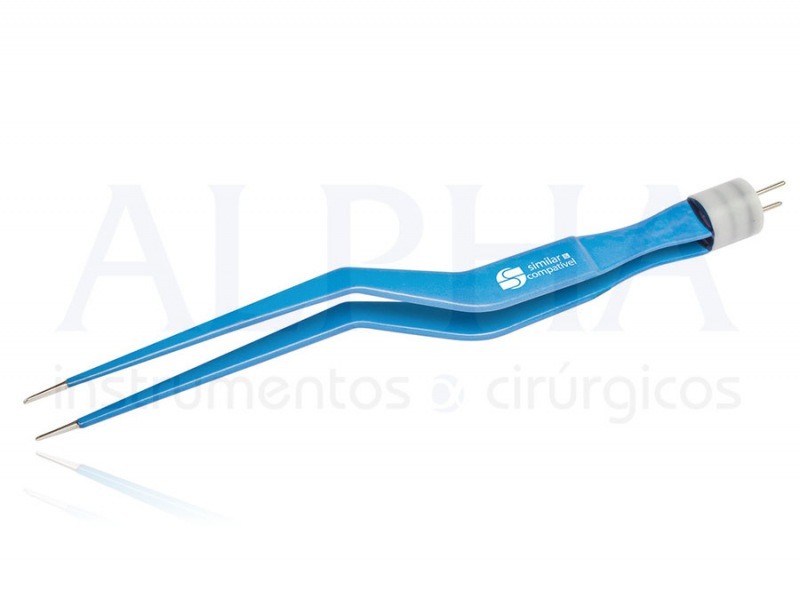 Pinça bipolar baioneta 10 cm | Harte Instrumentos Cirúrgicos