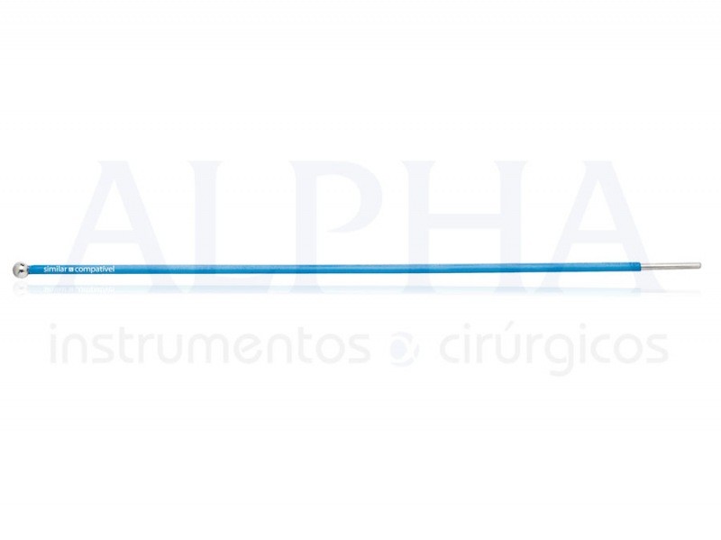 Eletrodo ponta bola - Corpo ø 1,60mm x 160mm - Ponta ø 4,0mm