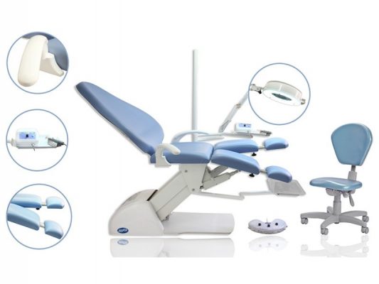 Cadeira para podologia completa Dentscler