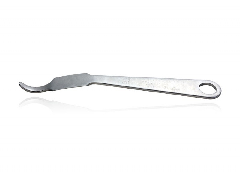 Afastador mini Hohmann nº02 15cm - ponta 5mm - apoio 15mm