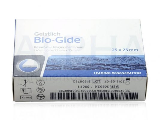 Geistlich Bio-Gide® - Membrana de colágeno reabsorvível 25X25MM