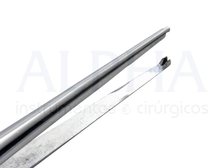 Pinça iris dente de rato reta 9 cm - Imagem 2