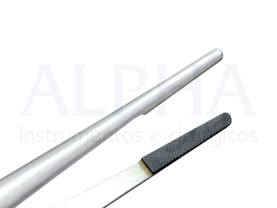 Pinça anatômica com videa 14cm