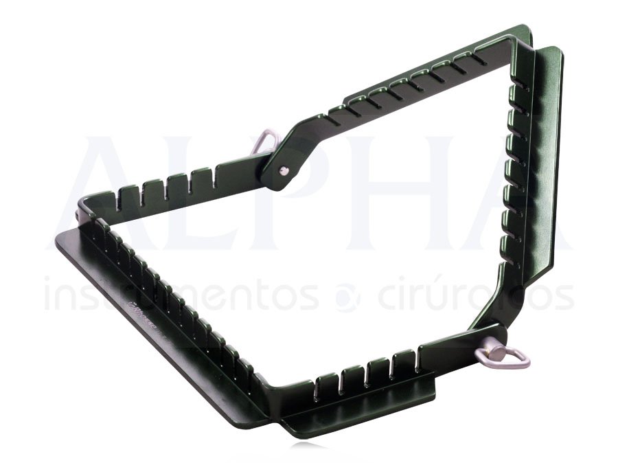 Afastador autoestático mini - pentágono com 8 ganchos