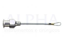 Alça de núcleo com irrigação serrilhada