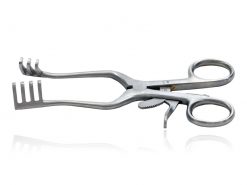 Afastador Weitlaner 14cm 3x4 dentes rombo