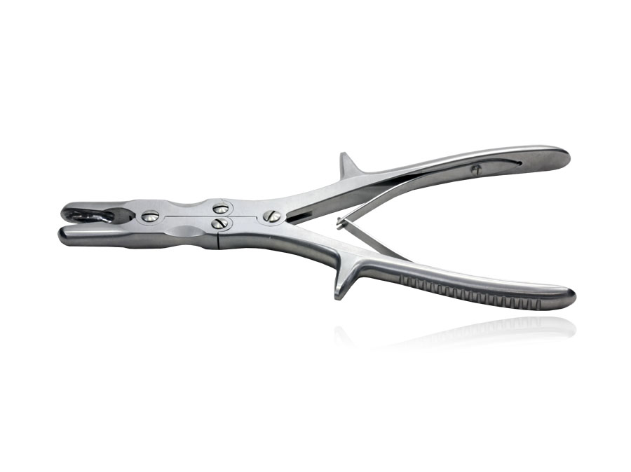 Goiva Stille Luer Bi-Articulada 22cm Reta • Harte Instrumentos Cirúrgicos