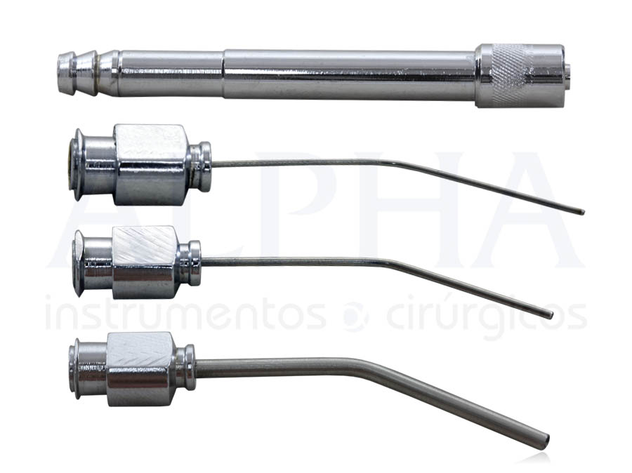 Kit aspiração endodontia (1 intermediário e 3 pontas)