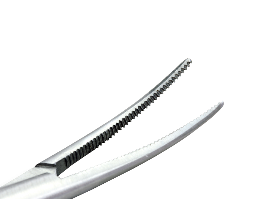 Pinça Crile Curva 14cm • Harte Instrumentos Cirúrgicos
