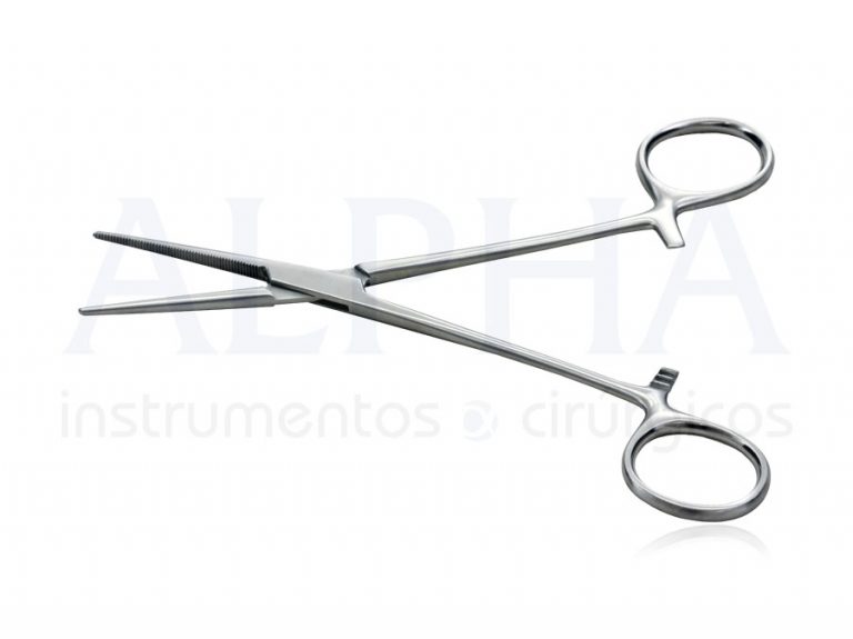 Pinça Crile Reta 16cm • Harte Instrumentos Círurgicos