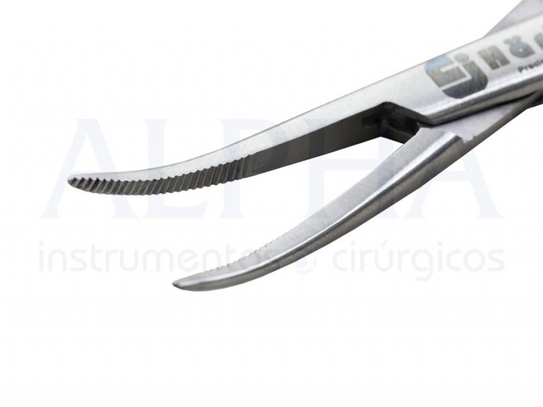 Pinça Kelly curva 14cm • Harte Instrumentos Cirúgicos