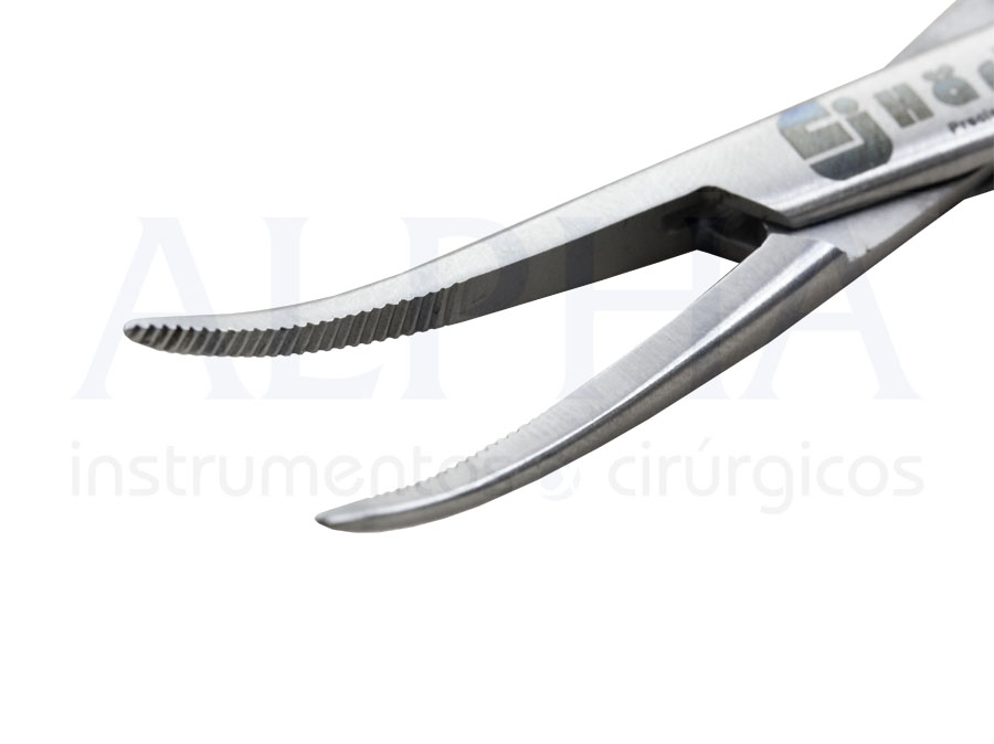 Pinça Kelly curva 14cm • Harte Instrumentos Cirúgicos