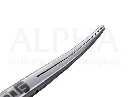 Pinça Kelly curva 14cm • Harte Instrumentos Cirúgicos
