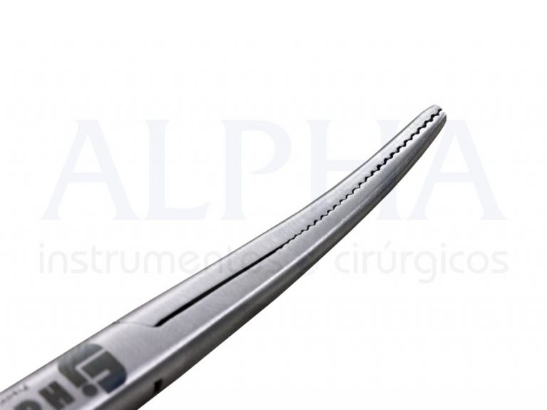 Pinça Kelly curva 14cm • Harte Instrumentos Cirúgicos