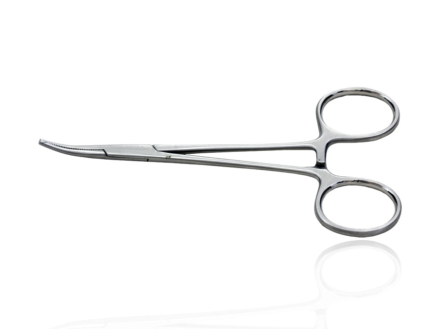 Pinça Kocher curva 12cm • Harte Instrumentos Cirúgicos
