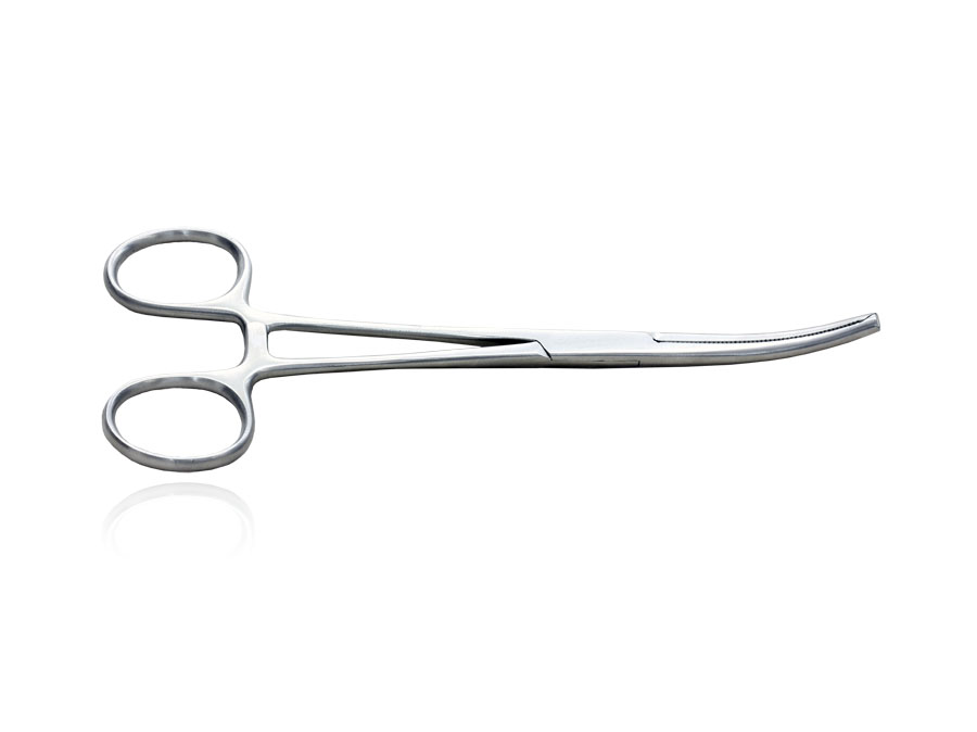 Pinça Kocher curva 16cm • Harte Instrumentos Cirúgicos