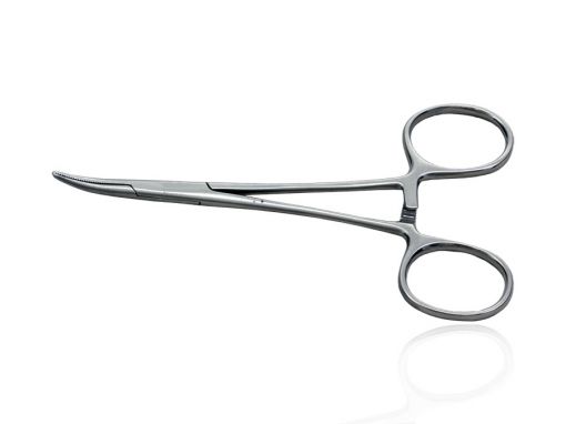 Pinça Mosquito Curva 12cm • Harte Instrumentos Cirúrgicos