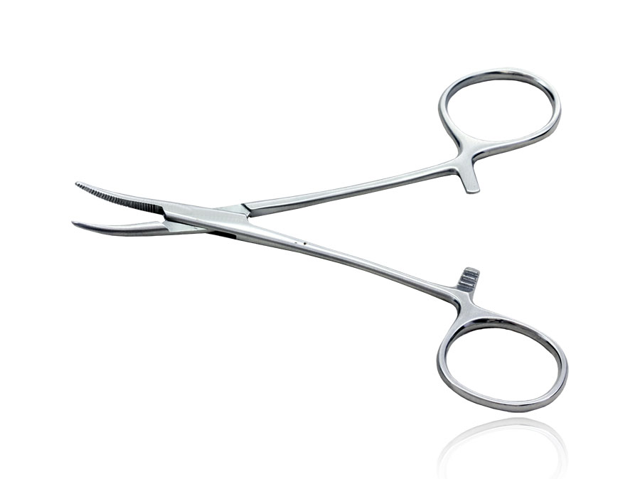 Pinça Mosquito Curva 12cm • Harte Instrumentos Cirúrgicos