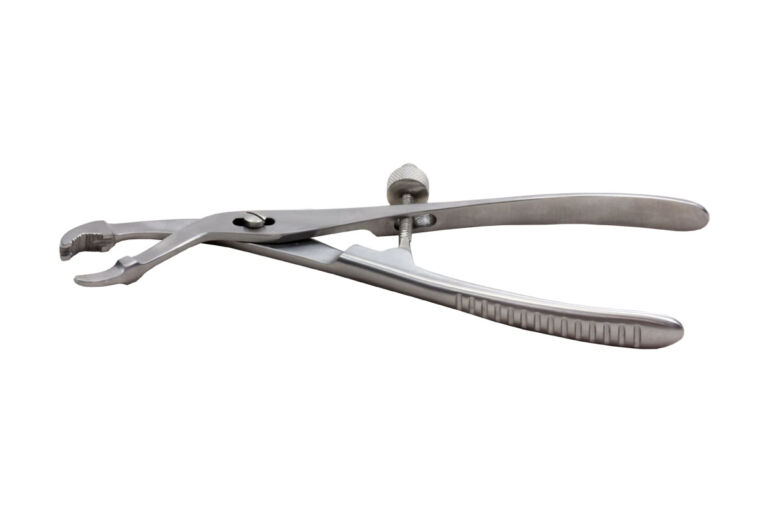 Pinça auto centrante 19cm - Harte Instrumentos Cirúrgicos