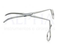 Pinça Kocher angulada 20cm 90º