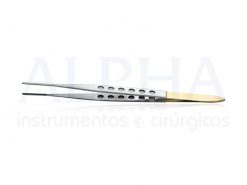 Pinça Dietrich 20cm furada