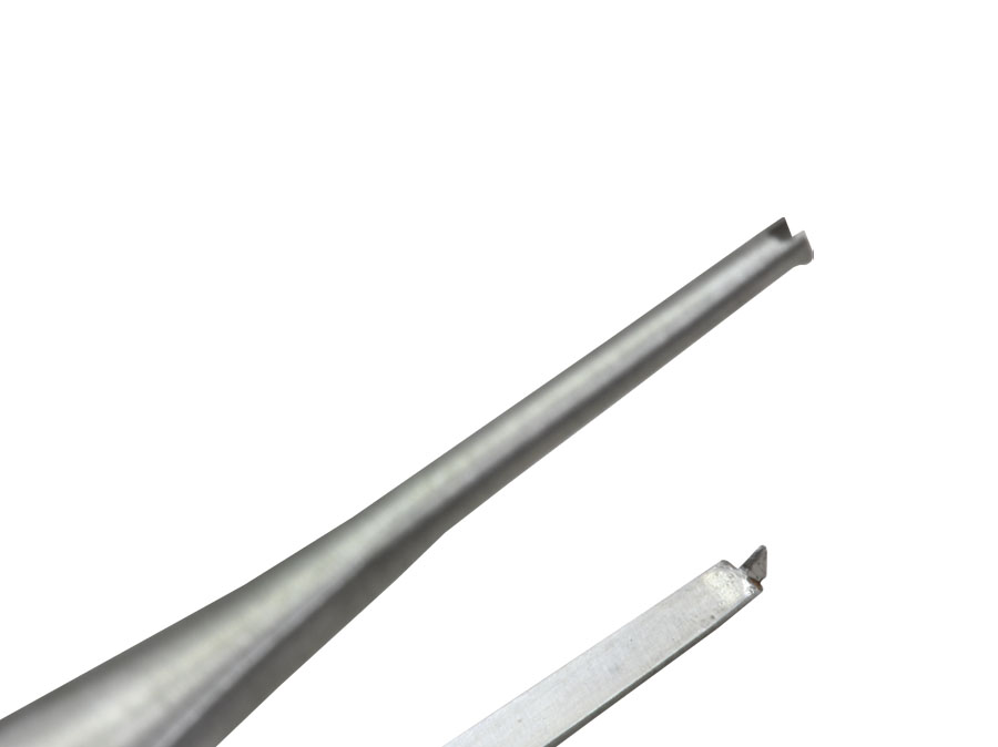 Pinça microcirurgia com dente de rato 13cm