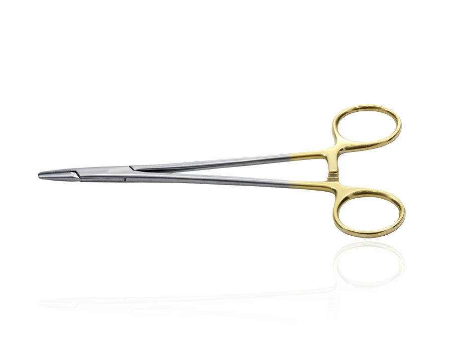 Porta agulha Mayo Hegar 16cm com videa