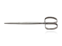 Tesoura Iris reta ponta romba 12cm ribbon