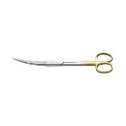 Tesoura Cirúrgica Romba fina Curva 17cm