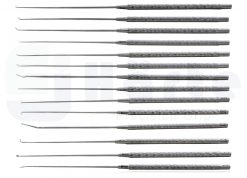 Kit de micro dissector de Rhoton (14 peças + estojo)