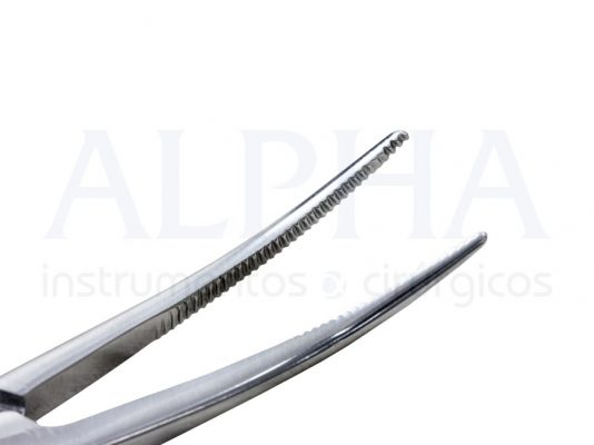 Pinça Kelly Curva 16cm - Harte Instrumentos Cirúrgicos