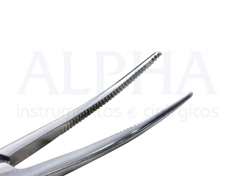 Pinça Kelly Curva 16cm - Harte Instrumentos Cirúrgicos