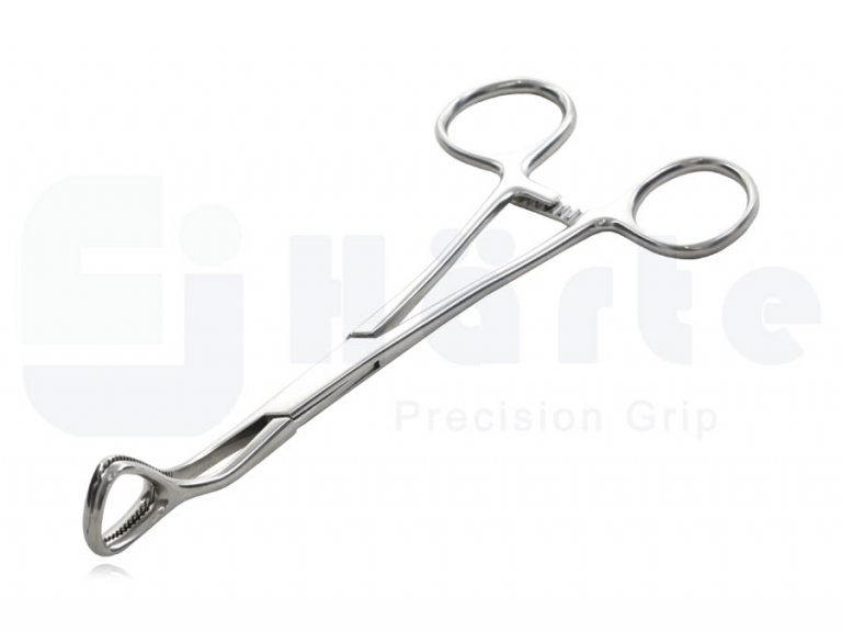 Pinça Collin Coração Curva 16cm - Harte Instrumentos Cirúrgicos
