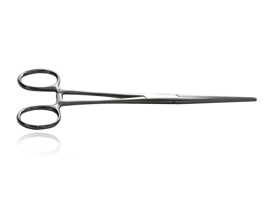 Pinça Kocher 18cm Reta