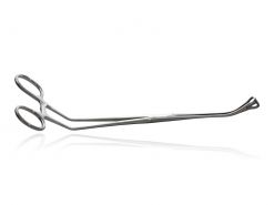 Pinça babcock angulada 25cm