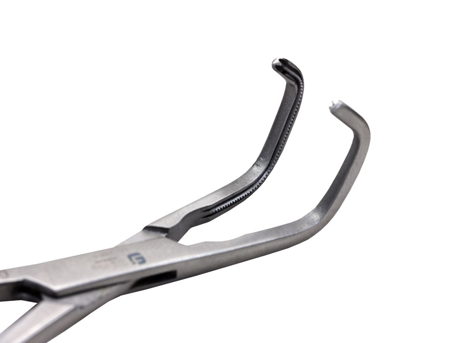 Clamp de Lees Para Brônquio 15cm - Harte Instrumentos Cirúrgicos
