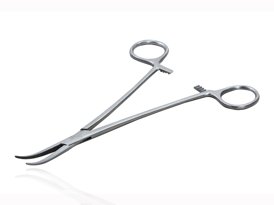 Pinça Schinidt Curva 21Cm - Harte Instrumentos Cirúrgicos