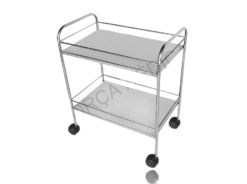 Carro Para Curativo Inoxidável Standard Sem Suporte Sem BB