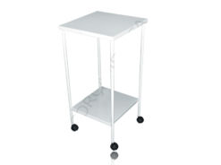 Mesa Auxiliar 40 X 40 Com Rodízios