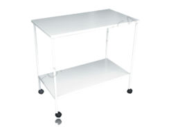Mesa Auxiliar 90 X 50 Com Rodízios
