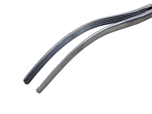Pinça Kocher Intestinal 25cm Curva - Harte Instrumentos Cirúrgicos