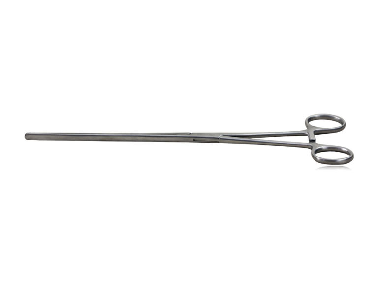 Pinça Kocher Intestinal 25cm Reta - Harte Instrumentos Cirúrgicos