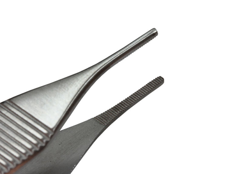 Pinça Adson Serrilhada 12Cm - Harte Instrumentos Cirúrgicos